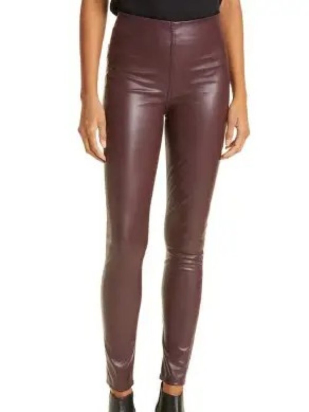 Bold Elements Faux Leather Pants